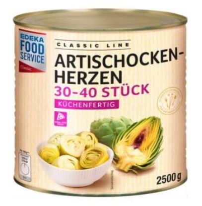 Bild von Artischockenherzen 2500 g  ATG 1550g mit der Beschreibung EDEKA