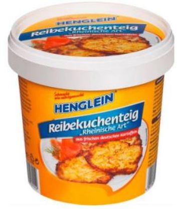 Bild von Reibekuchenteig 1 kg Rheinische Art mit der Beschreibung HENGLEIN - bitte 1 Woche Vorlauf