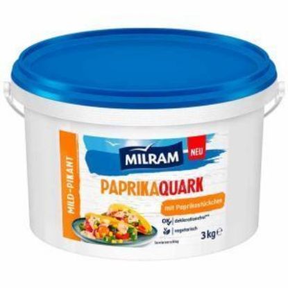 Bild von Paprika-Quark 40% 3kg mit der Beschreibung MILRAM