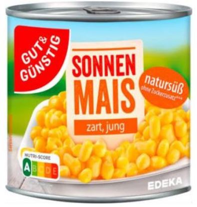 Bild von Maiskörner 24 x 1/2 Ds.(425ml) mit der Beschreibung ATG 285g