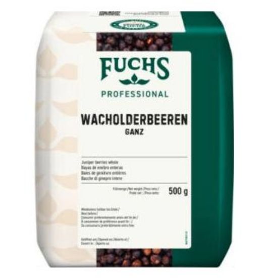 Bild von FUCHS Wacholderbeeren 500 g mit der Beschreibung ganz