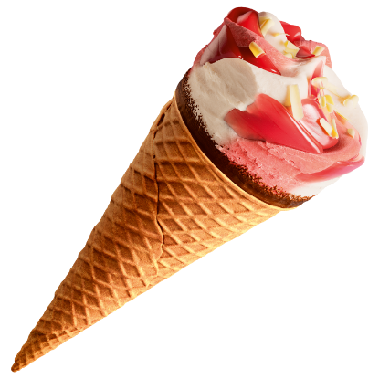 Bild von Cornetto Erdbeer 24 x 125 ml