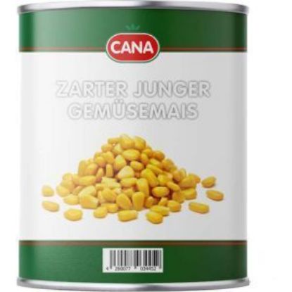 Bild von CANA Gemüsemais jung 1/1 850ml