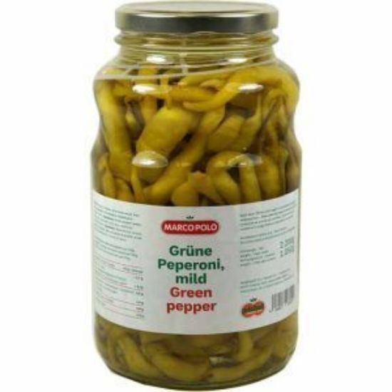 Bild von Peperoni mild 3/1 Glas 2650ml mit der Beschreibung MARCO POLO