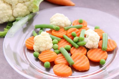 Bild von Sommergemüse 2500 g  mit der Beschreibung Erbsen,Karotten,Blumenkohl