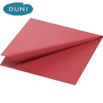 Bild von 24er,3lg.,1/4F.8x250 St BORDEAUX mit der Beschreibung DUNI Zelltuchservietten