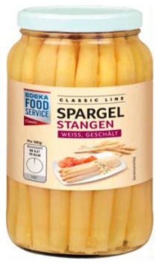 Bild von Stangen-Spargel weiss 1.550g mit der Beschreibung Edeka