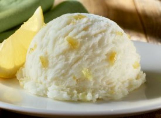 Bild von CDO 2x2,4L Sorbet Zitrone vegan mit der Beschreibung Sorbet mit Zitronenstückchen aus Sizilien, ohne deklarationspflichtige Zusatzstoffe