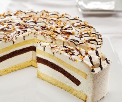 Bild von PFALZGRAF Nuss-Sahnetorte 1.900g mit der Beschreibung ungeschnitten