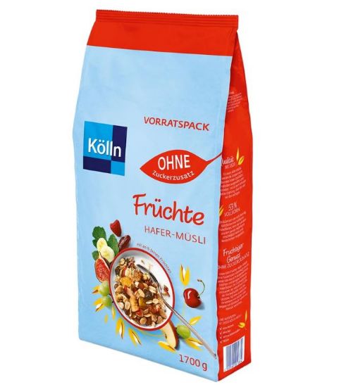 Bild von Früchtemüsli o. Zuckerzusatz 1,7 kg mit der Beschreibung KÖLLN
