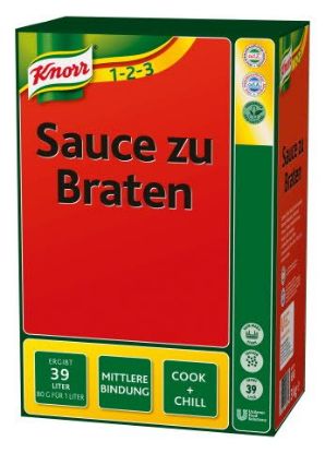 Bild von KNORR Soße zu Braten 3 kg mit der Beschreibung Dunkel