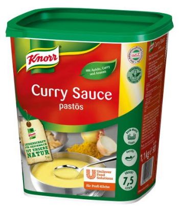 Bild von KNORR Currysauce 6x1,1 kg mit der Beschreibung UL Nr. 581