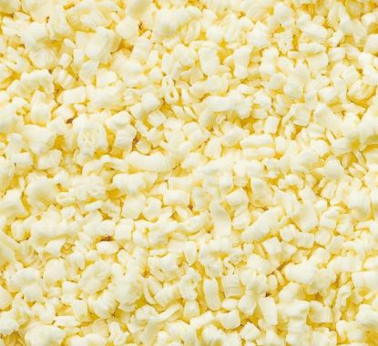 Bild von Schoko-Raspel weiß1kg "Parmesan" mit der Beschreibung RUF
