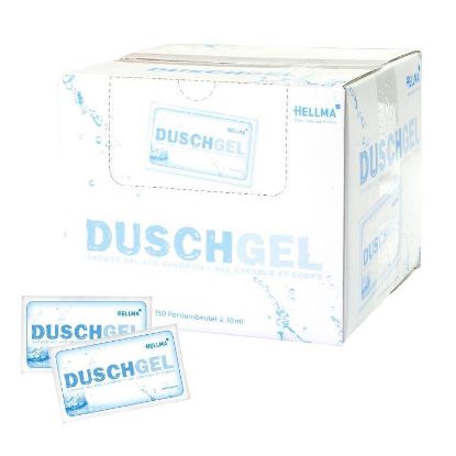 Bild von Duschgel Portion 150 x 10ml mit der Beschreibung Hellma