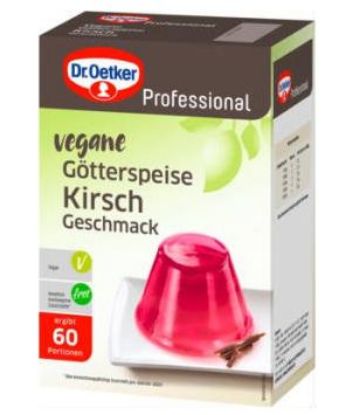 Bild von OE Götterspeise Kirsch VEGAN z.K. 1kg mit der Beschreibung Dr. OETKER