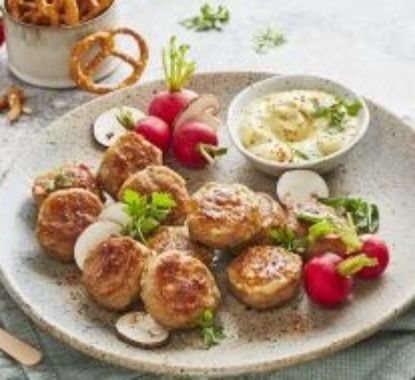 Bild von Partyfrikadelle 20g 5x1 kg ca. 250 Stk. ( Rind & Schwein ) mit der Beschreibung FVZ