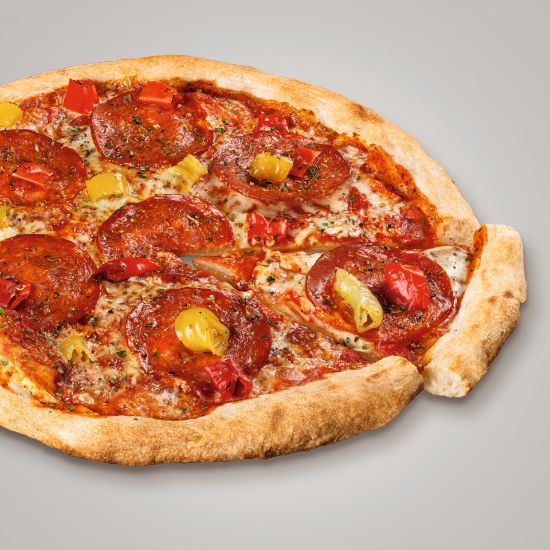 Bild von OE TK-Pizza Calabrese Picata 6x405g mit der Beschreibung Perfettissima