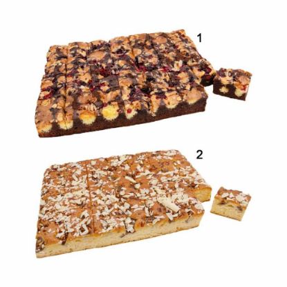 Bild von Royal Kuchenmix 2.190g 3 Platten jeweils vorgeschnitten in 28 Stücke mit der Beschreibung EDNA - Vorbestellung 3 Werktage