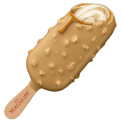 Bild von Magnum Double Gold Caramel Biliionaire 20 x 85ml mit der Beschreibung .