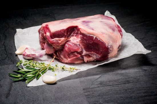 Bild von Lamm-Keulen m. Knochen ohne Hüfte, ca. 2 kg, einzeln vac. mit der Beschreibung Neuseeland