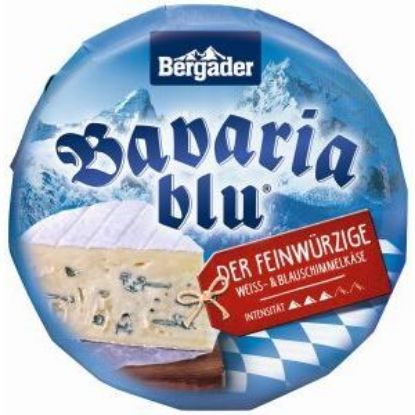Bild von Bavaria blu 70% ca. 1,2 kg - Blauschimmelkäse mit der Beschreibung Bergader - Vorbestellung bitte 3 Werktage