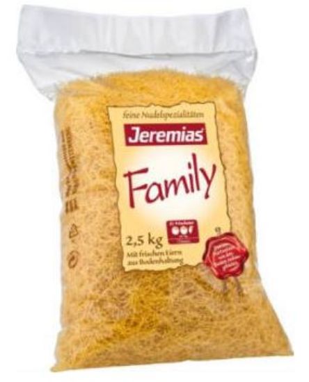 Bild von Fadennudeln 4 x 2,5 kg mit der Beschreibung Jeremias