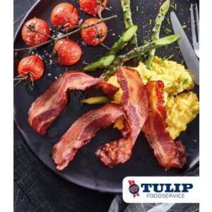 Bild von Bacon-Scheiben Fully Cooked 6 x 500g mit der Beschreibung Danish Crown/Tulip