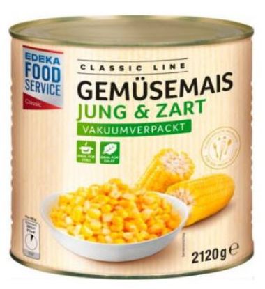 Gemüse Maiskörner 3/1 Ds.