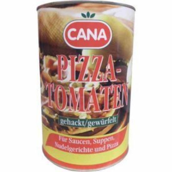 Bild von CANA Pizzatomaten 5/1 mit der Beschreibung geschält, gehackt/gewürfelt