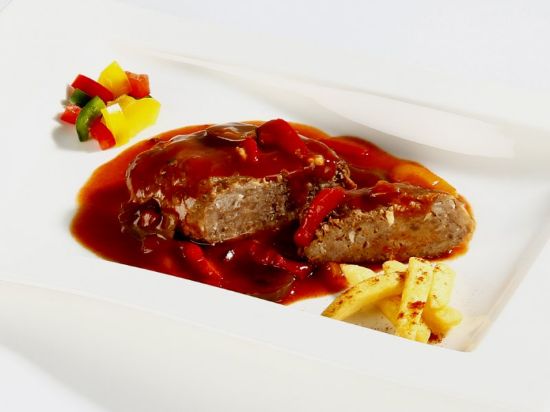 Bild von Hackbraten in Paprikasauce 10 x 300g mit der Beschreibung Hünten - Vorbestellung 3 Werktage
