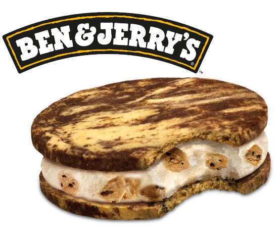 Bild von Sandwich Cookie Dough 25 x 120 mll mit der Beschreibung BEN & JERRY´S