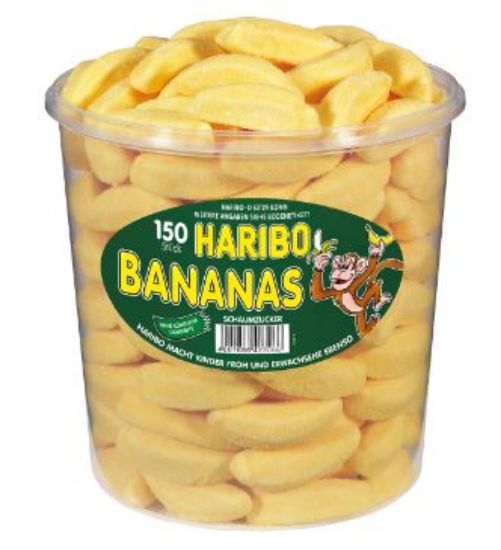 Bild von Bananas 150 St. 1050g mit der Beschreibung HARIBO