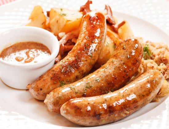 Bild von Rostbratwürstel ca.25 g 160 St.  4 kg mit der Beschreibung Hünten