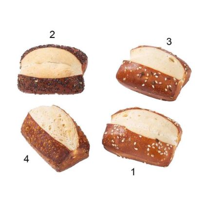 Bild von Laugenkonfekt, 4-fach sortiert, 150 x 35g mit der Beschreibung EDNA