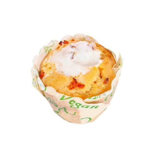 Bild von Veganer Karotten-Kürbiskern-Muffin 24 x 100g mit der Beschreibung EDNA - Vorbestellung 3 Werktage