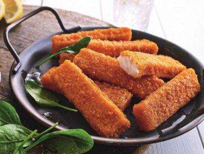 Bild von Fischstäbchen 200x30g, Al.Seelachsfilet, klassisch paniert, vorgebraten mit der Beschreibung TIFA MSC