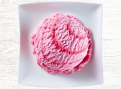 Bild von LE 5L Erdbeer mit der Beschreibung Erdbeereis mit Erdbeersauce, ohne deklarationspflichtige Zusatzstoffe