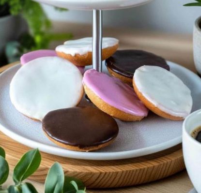 Bild von FF-Mini-Amerikaner, 3-fach sortiert, 120 x 25 g mit der Beschreibung EDNA - Vorbestellung 3 Werktage