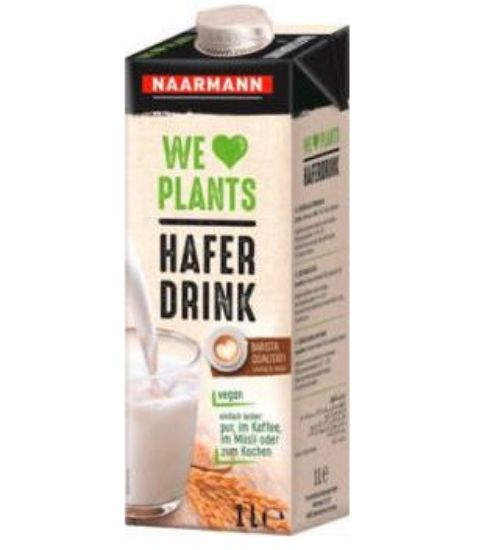 Bild von Haferdrink vegan 12 x 1 L mit der Beschreibung Naarmann