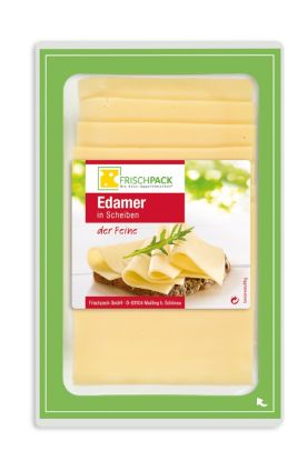 Bild von Edamer-Scheiben 40% 10x150g mit der Beschreibung Frischpack
