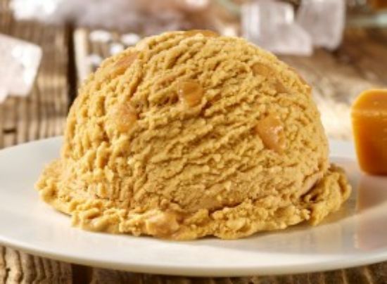 Bild von CDO 2x2,4L Salted Caramel mit der Beschreibung Caramel-Eis verfeinert mit Fleur de Sel und Buttercaramel-Würfeln