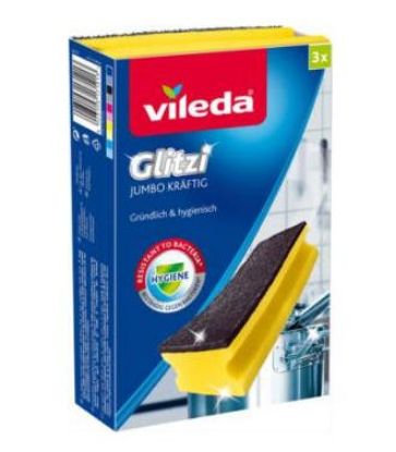 Bild von Glitzi Schwämme Jumbo 3er mit der Beschreibung Vileda