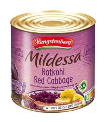 Bild von Rotkohl Mildessa 2520 g mit der Beschreibung Hengstenberg  3/1