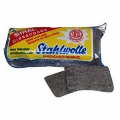 Bild von Stahlwolle-Pads, verseift 6 St mit der Beschreibung Bunzl