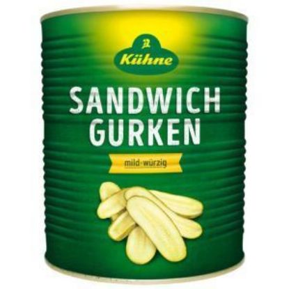Bild von Sandwich-Gurken 3/1 Ds. ATG 1550g mit der Beschreibung KÜHNE
