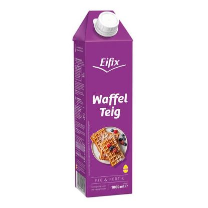 Bild von Waffelteig 6x1 L  Tetra mit der Beschreibung EIFIX - bitte 1 Woche Vorlauf