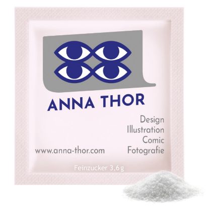 Bild von Feinzucker-SACHETS 2000 x 3,6g mit der Beschreibung Hellma nachhaltig