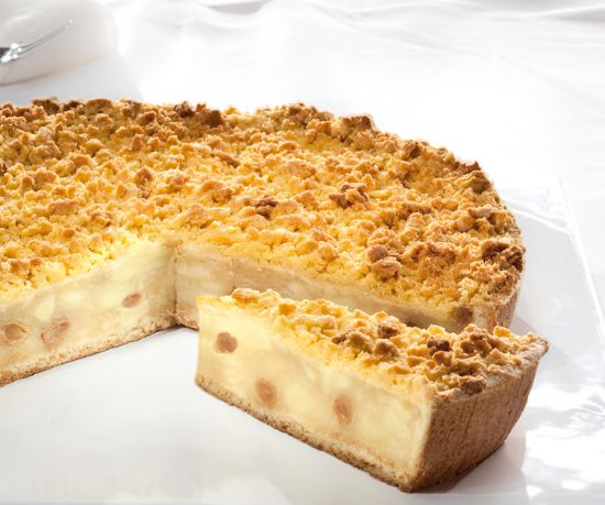 Bild von PFALZGRAF Apfelkuchen mit Streusel 2000g mit der Beschreibung ungeschnitten ODZ