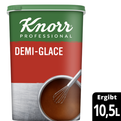 Bild von Knorr Prof. Demiglace 1 kg ergibt 10,5 L mit der Beschreibung Braune Grundsauce