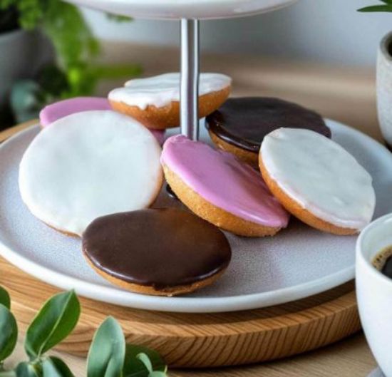 Bild von FF-Mini-Amerikaner, 3-fach sortiert, 120 x 25 g mit der Beschreibung EDNA - Vorbestellung 3 Werktage